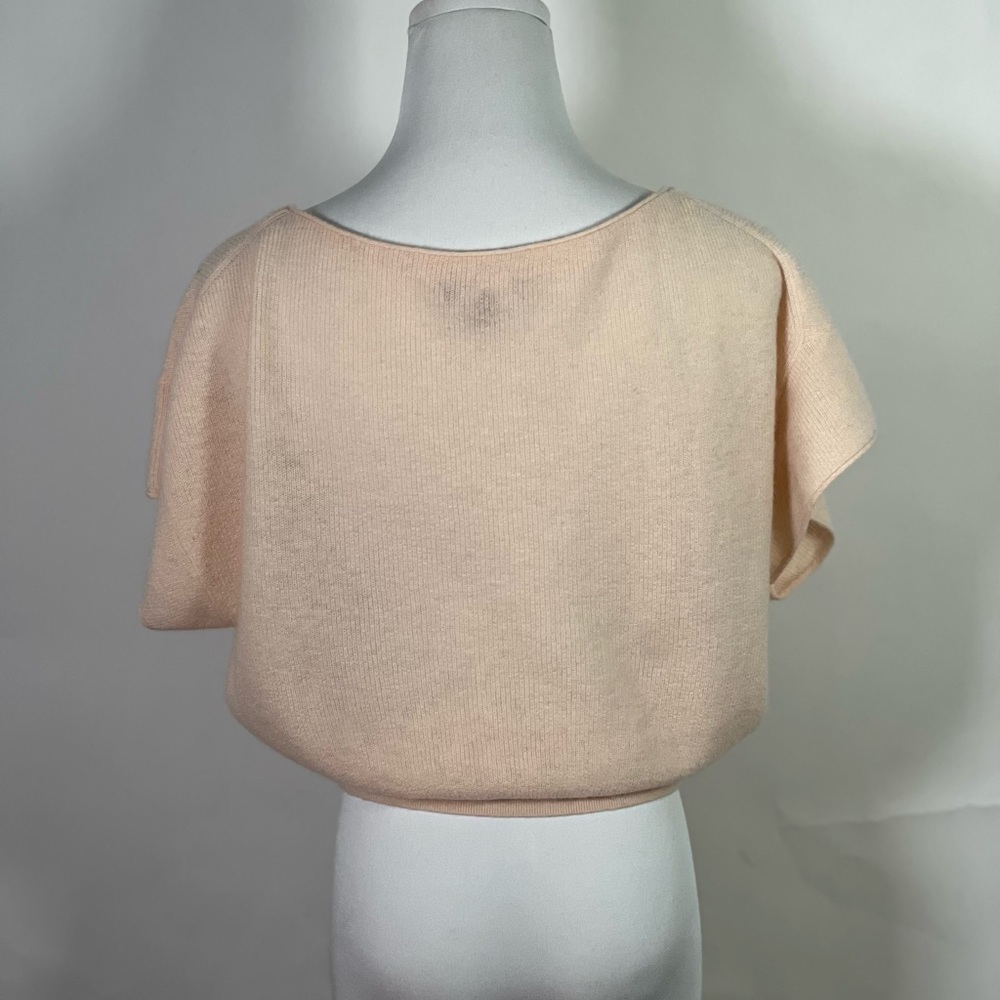 New J crew Featherweight cashmere V-neck T-shirt - Picture 2 of 4